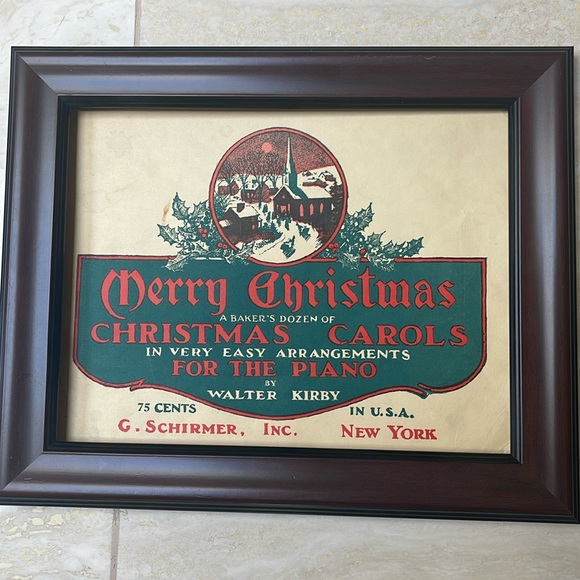 VNTG (1945) Christmas Piano Music Book for Piano: Decor and/or Use (final price) - Picture 1 of 16